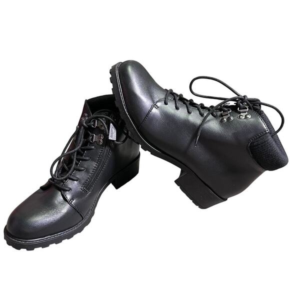 Trotters Becky 2.0 Boot Black Smooth Calf Leather Womens US Size 8N - Picture 12 of 12